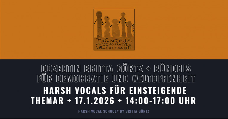 Themar: Metal Up Your Voice I – Harsh Vocals für Einsteigende . 17.01.2026